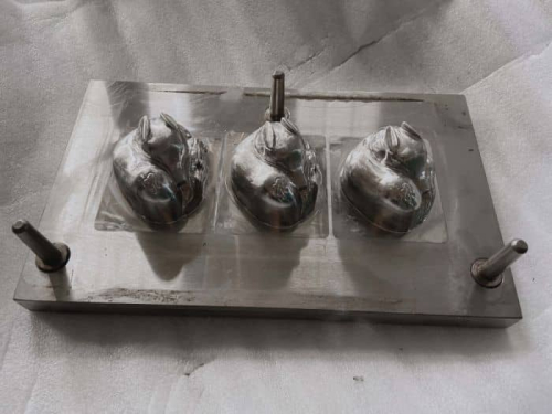 小狐狸蛋糕硅胶模具 金属模具