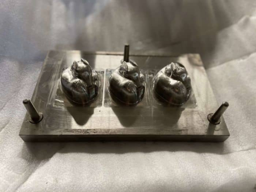 小狐狸蛋糕硅胶模具 金属模具